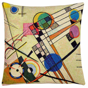 Wassily Kandinsky:
 3 Kissenhüllen "Komposition VIII A-C" im Set