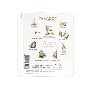 Paradox Opera Sanduhr - Goldglasperlen