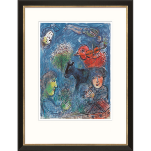 Marc Chagall: Bild "L'été", gerahmt
