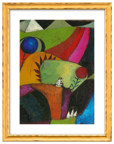 Paul Klee: Bild &quot;Drei weiße Glockenblumen&quot; (1920) - Bild 1