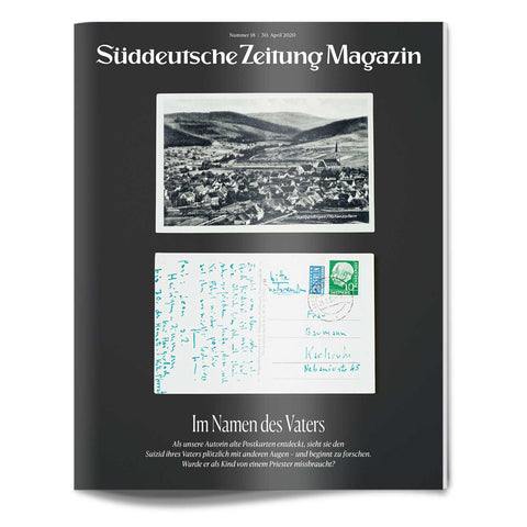 Süddeutsche Zeitung Magazin Heft 18, 2020 - Bild 1