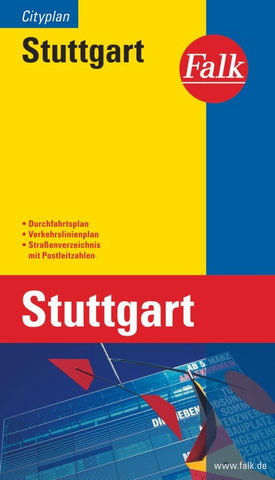 Falk Cityplan Stuttgart 1:20.000 - Bild 1
