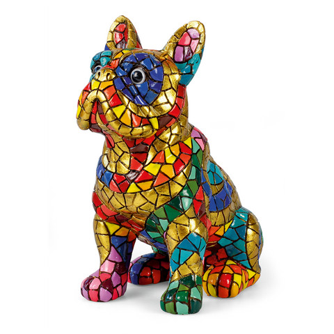 Mosaikfigur "Bulldogge"