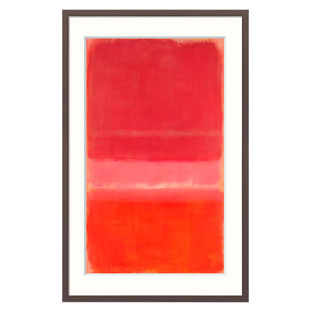Mark Rothko: Bild "Untitled (Red)" (1956), gerahmt