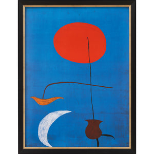 Joan Miró: Bild "Design for a Tapestry" (1972), gerahmt
