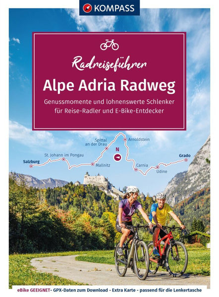 KOMPASS Radreiseführer Alpe Adria Radweg - Bild 1