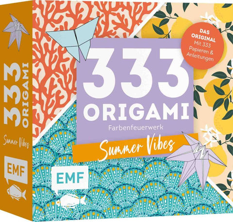 333 Origami - Farbenfeuerwerk: Summer Vibes - Zauberschöne Papiere falten für dein Sommergefühl - Bild 1