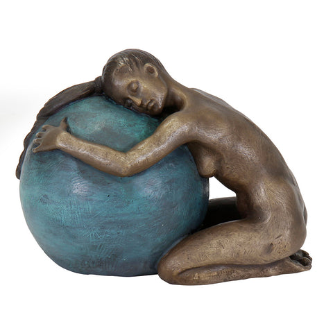 Sorina von Keyserling: "Umarmung", Bronze