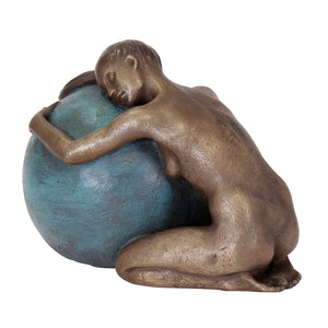 Sorina von Keyserling: "Umarmung", Bronze