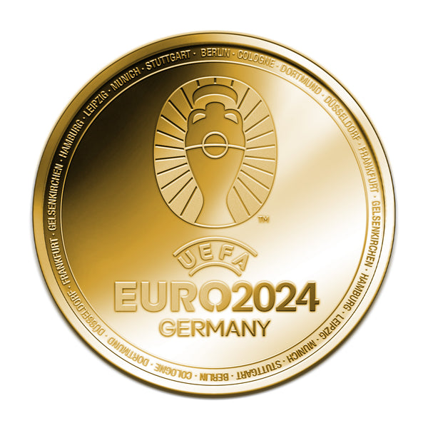 Sonderprägung UEFA EURO 2024 Gold