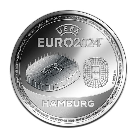 UEFA EURO 2024 Hamburg- Feinsilber