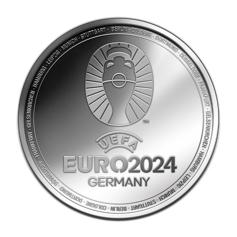 Sonderprägung UEFA EURO 2024 - Feinsilber