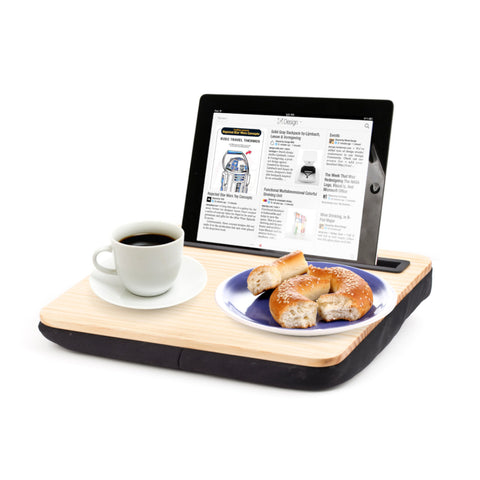 iBed Tablet-Knieablage - Holz