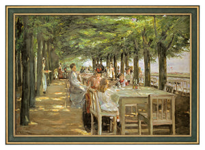 Max Liebermann: Bild &quot;Terrasse im Restaurant Jacob&quot; (1902-03) - Bild 1