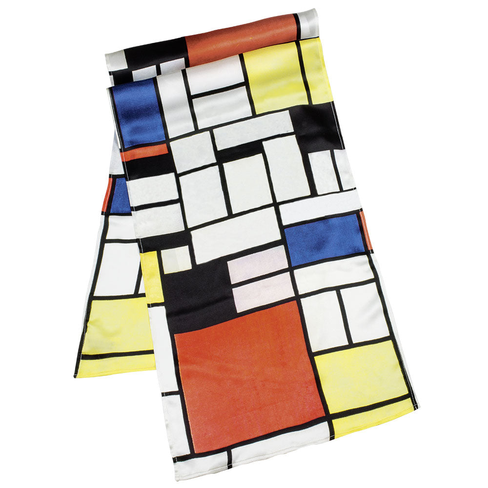 Piet Mondrian: Seidenschal "Mondrian"