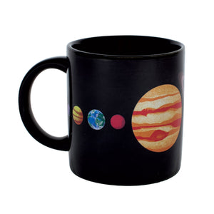 Kaffeebecher Planeten - Farbwechseltasse
