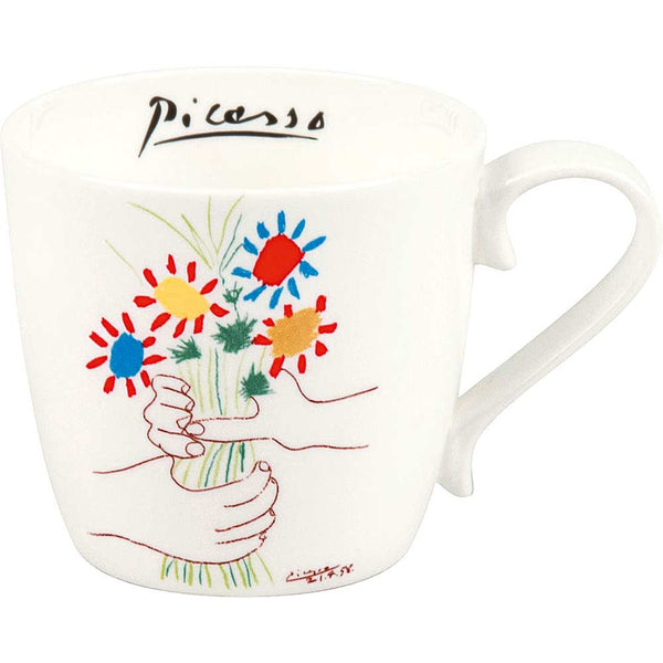 Pablo Picasso: 4-teiliges Becherset mit Künstlermotiven