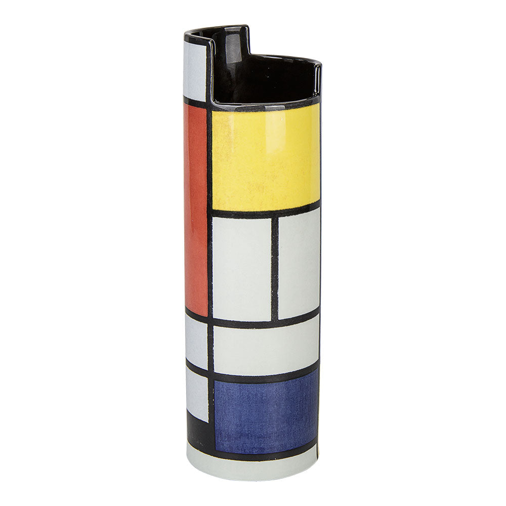 Piet Mondrian: Keramikvase "Komposition"