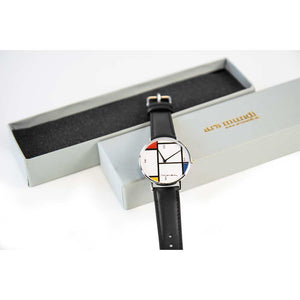 Künstler-Armbanduhr "Mondrian - Tableau Nr. IV"
