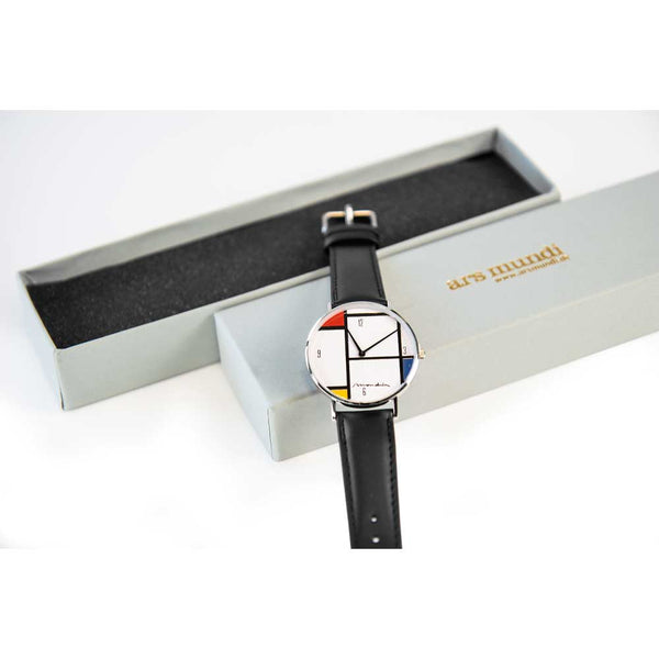 Künstler-Armbanduhr "Mondrian - Tableau Nr. IV"