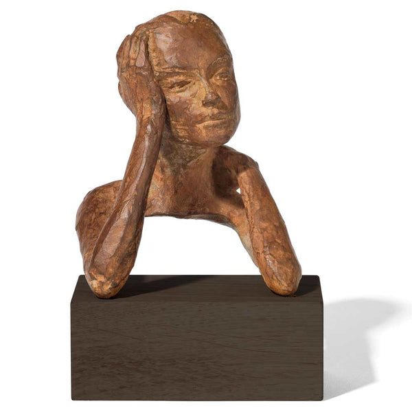 Valerie Otte: 3 Skulpturen "Emotionen" im Set, Bronze