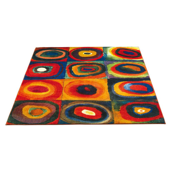 Wassily Kandinsky: Teppich "Farbstudie Quadrate" (230 x 160 cm)