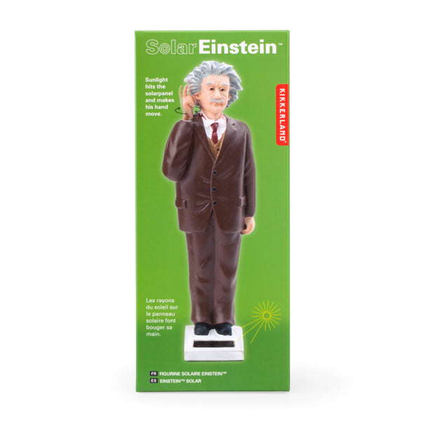 Dekofigur Einstein mit Solarantrieb