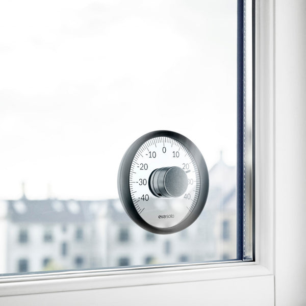 Außenthermometer für die Fensterscheibe
