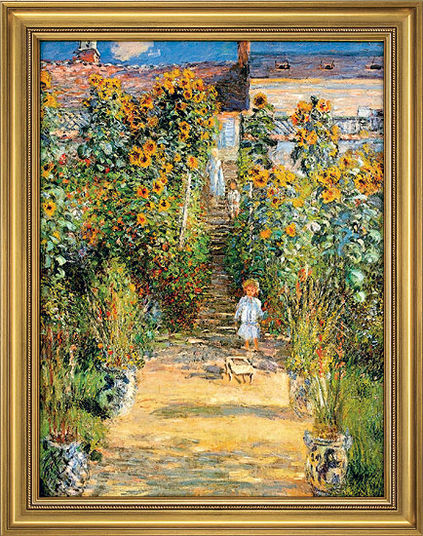 Claude Monet: Bild &quot;Le Jardin de Monet à Vétheuil&quot; - Bild 1