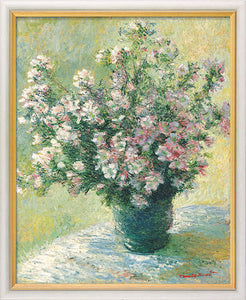 Claude Monet: Bild &quot;Vase à fleurs - Malvenstrauß&quot; - Bild 1