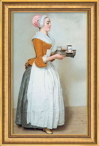 Jean-Étienne Liotard: Bild &quot;Schokoladenmädchen&quot; - Bild 1