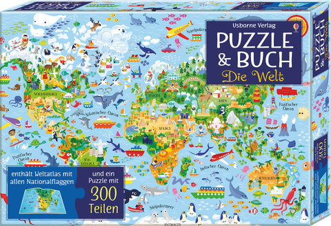 Puzzle & Buch: Die Welt - Bild 1