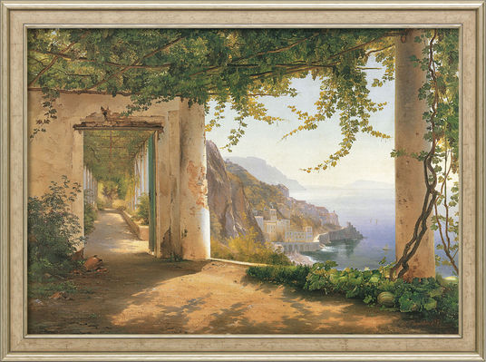 Carl Frederic Aagaard: Bild &quot;View to the Amalfi Coast&quot; - Bild 1
