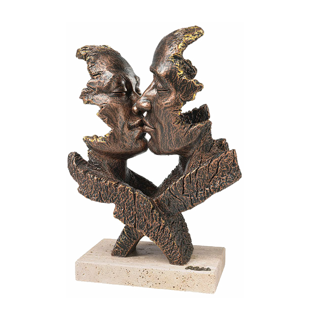 Angeles Anglada: Skulptur "Desire", Kunstguss Steinoptik