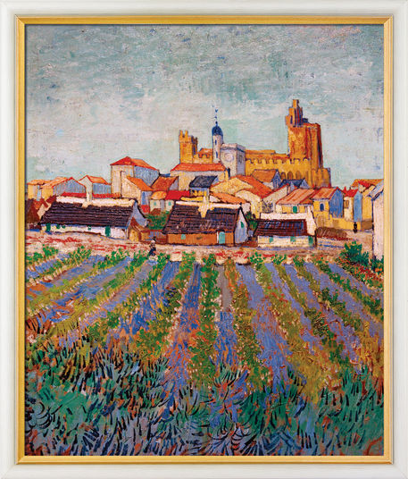 Vincent van Gogh: Bild &quot;Blick auf Saintes-Maries-de-la-Mer&quot; - Bild 1