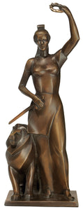 SIME: Skulptur &quot;Bavaria&quot;, Version in Bronze - Bild 1