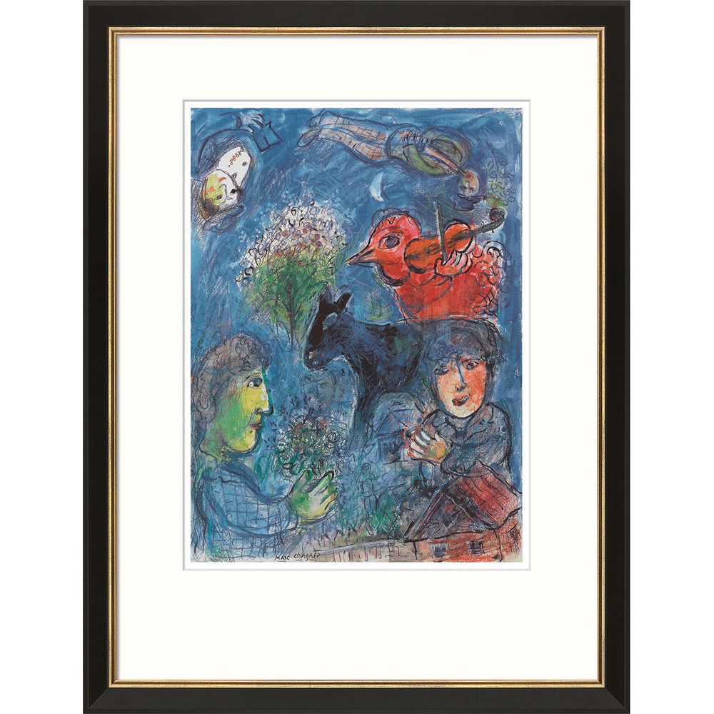 Marc Chagall: Bild "L'été", gerahmt