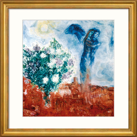 Marc Chagall: Bild „Die Liebenden über St. Paul“ (1970-71) - Bild 1