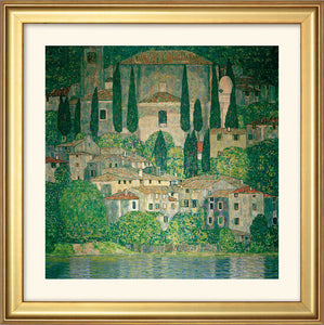 Gustav Klimt: 4 Landschaftsbilder im Set