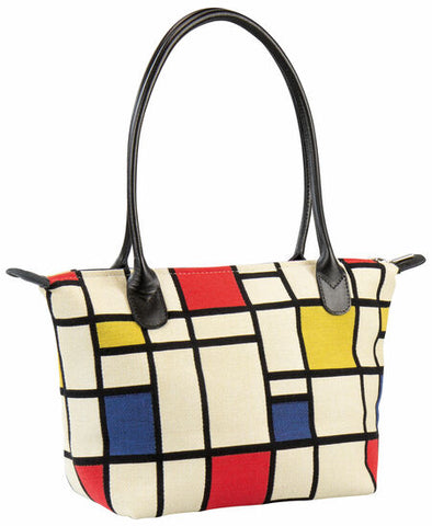 Piet Mondrian: Handtasche "Komposition in Rot, Blau und Gelb"