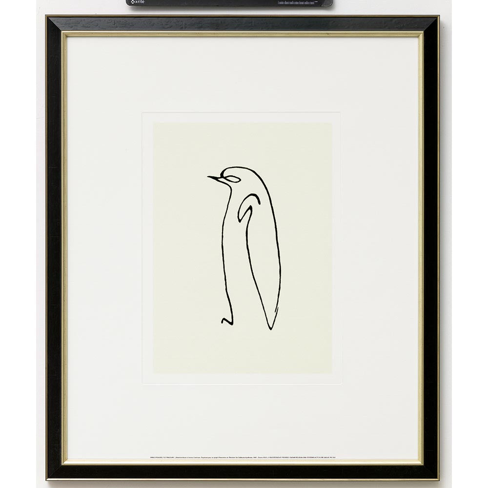 Pablo Picasso: Bild "Der Pinguin - Le Pingouin", gerahmt