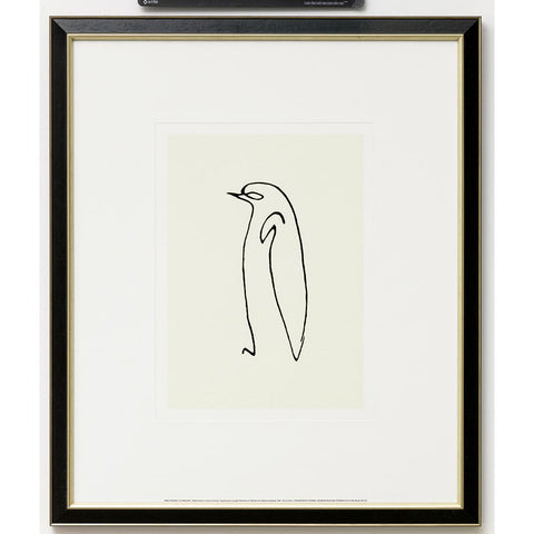 Pablo Picasso: Bild "Der Pinguin - Le Pingouin", gerahmt