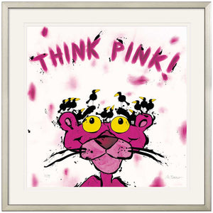 Michael Ferner: Bild "Think Pink!", gerahmt