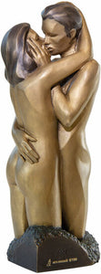 SIME: Skulptur "Der Kuss" (2021), Bronze