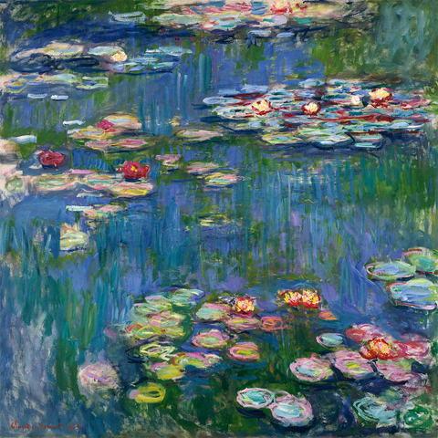Claude Monet: Bild "Seerosen" (1916)
