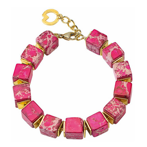 Petra Waszak: Armband "Happy Pink"