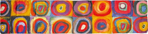 Wassily Kandinsky: Seidenschal "Farbstudie Quadrate" (1913)