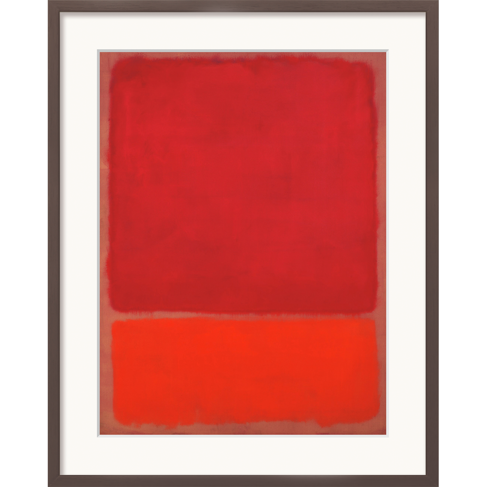 Mark Rothko: Bild „Untitled (Red, Orange)“ (1968)