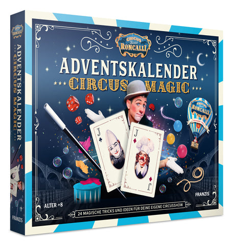 Circus Magic Adventskalender, 24 Zaubertricks für einen magischen Advent, für Kinder ab 8 Jahren - Bild 1