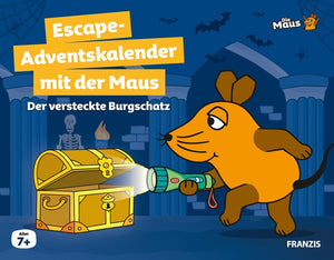 Escape Adventskalender mit der Maus, Der versteckte Burgschatz, für Kinder ab 7 Jahren - Bild 1